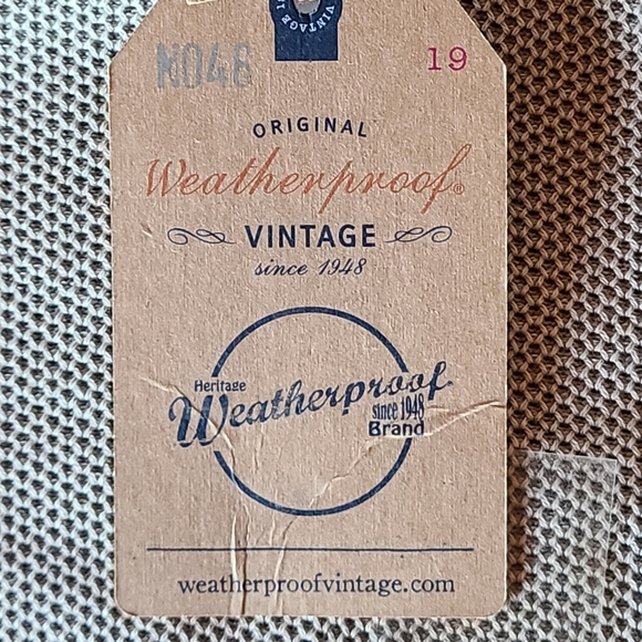 Weatherproof Vintage Men's Stonewash Textured Sweater - Picture 6 of 9